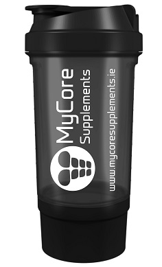 MyCore Supplements Compartment Protein Shaker Dark Opaque 500+150ml