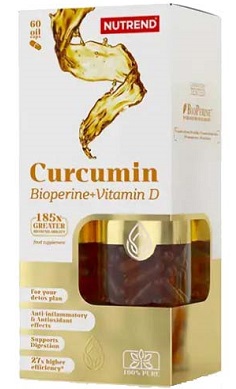 nutrend curcumin bioperine vitamin d