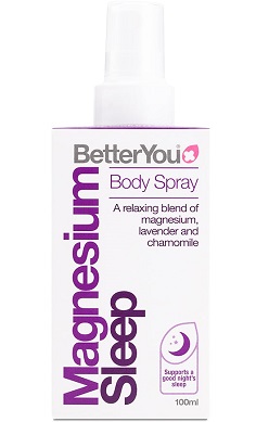 BetterYou magnesium oil spray sleep