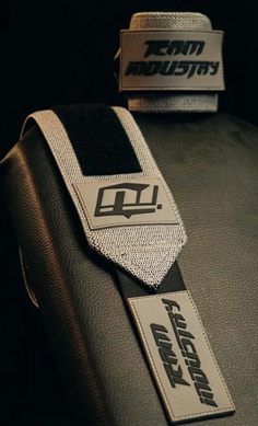 Team Industry wrist wraps grey