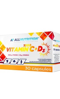 all nutrition vitamin c + Vitamin d3