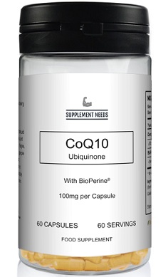 SUPPLEMENT NEEDS CoQ10 Ubiquinone with BioPerine