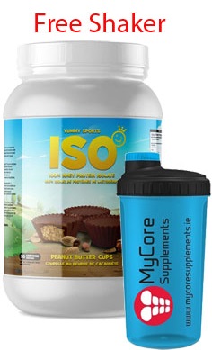 Yummy Sports Iso whey isolate free shaker