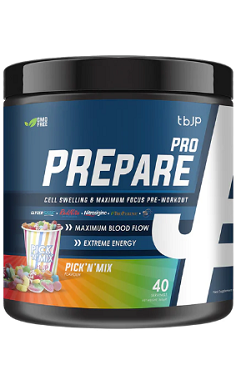 Trained by JP prepare PRO preworkout