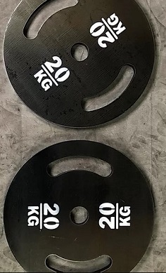 Pro Plates steel olympic weight plates handles