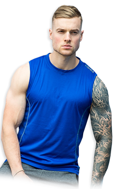 USN Men's sleeveless top blue