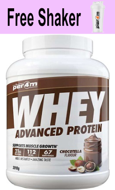 Per4m whey protein 2kg free shaker