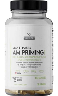 Supplement Needs AM Priming Stack capsules