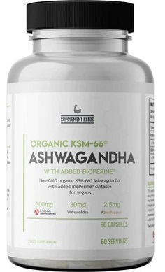 Supplement Needs Ashwagandha with BioPerine