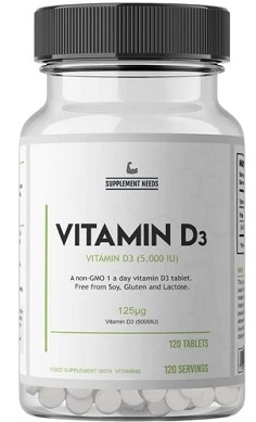 Supplement Needs Vitamin D3