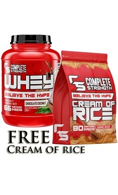 Complete Strength whey + cream of rice