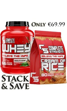 Complete Strength whey + cream of rice deal