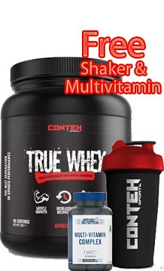 conteh sports whey free shaker multi