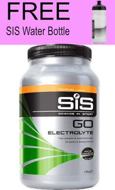 SIS GO ELECTROLYTE POWDER free bottle