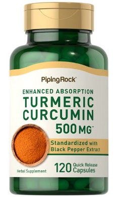 PipingRock Turmeric Curcumin