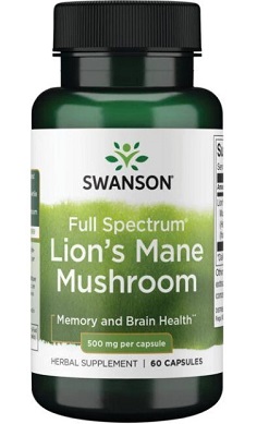 Swanson Full Spectrum Lion's Mane Mushroom