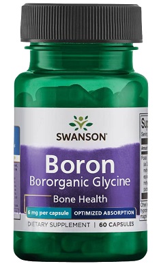 swanson Boron from Albion Boroganic Glycine