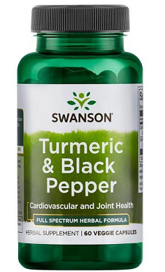 Swanson turmeric & black pepper