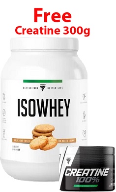 trec nutrition isowhey whey isolate - Free creatine offer