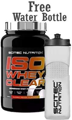 scitec iso whey clear bottle