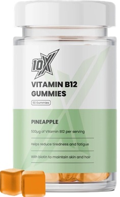 10X Athletic Vitamin B12 Gummies