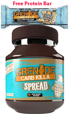 Grenade Carb Killa protein spread - free bar