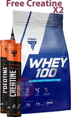 Trec Nutrition whey 100 free offer web