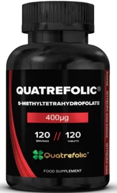 Strom QUATREFOLIC METHYLFOLATE