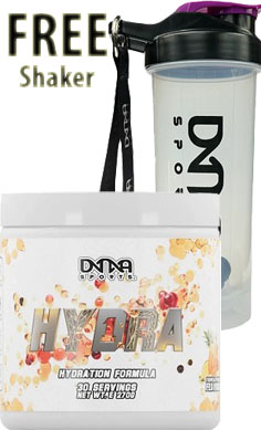 DNA Sports Hydra Hydration Formula free shaker 2