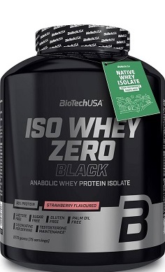 BioTech USA Iso Whey Zero black whey protein isolate