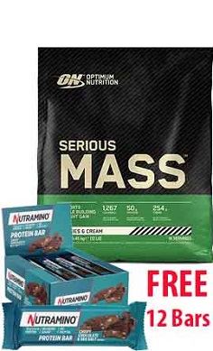 Optimum Nutrition Serious Mass gainer offer