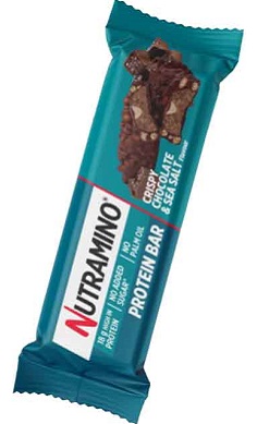 nutramino protein bar crispy chocolate sea salt