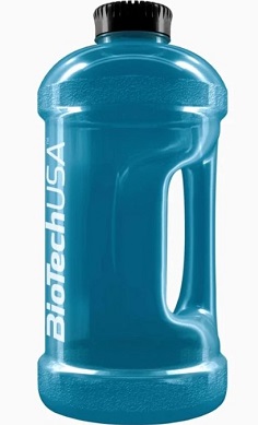 BioTech USA water jug blue