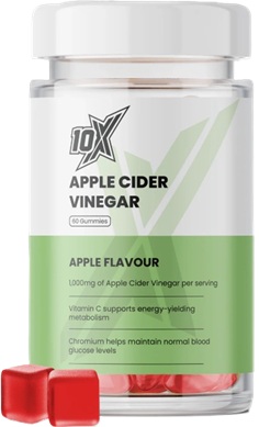 10X Athletic Apple cider Vinegar Gummies