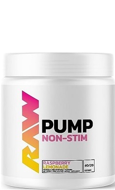 Raw nutrition pump non-stim preworkout 1