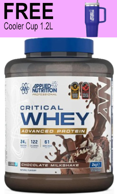 Applied Nutrition Critical whey protein 2kg + Cooler Cup