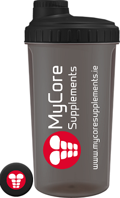 MyCore Supplements Protein Shaker Opaque Smoke black 700ml