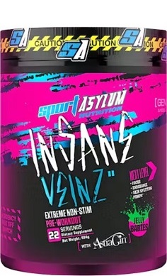 Sports Asylum Insane Veinz pump preworkout