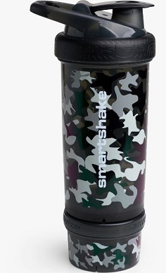 SmartShake Reforce Protein Shaker black camo