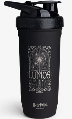 Smart Shake Protein shaker steel Harry Potter lumos