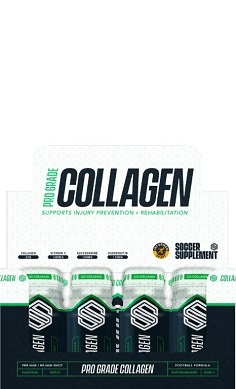 Soccer supplement collagen shots -informed sport tested