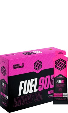 Soccer supplement fuel 90 energy gels