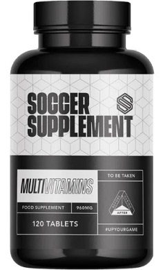 Soccer supplement multivitamins