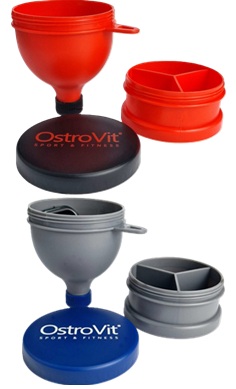 Ostrovit protein funnel + Pill box key ring 3