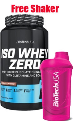 BioTech USA Iso Whey Zero 908 offer