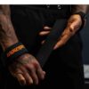 Industry Classic Lifting Straps - Black & Orange - Image 2