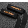 Industry Classic Lifting Straps - Black & Orange 2