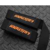 Industry Classic Lifting Straps - Black & Orange - Image 4
