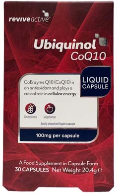 Revive-active ubiquinol CoQ10
