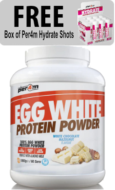Per4m egg protein 1.8Kg free hydrate shots
